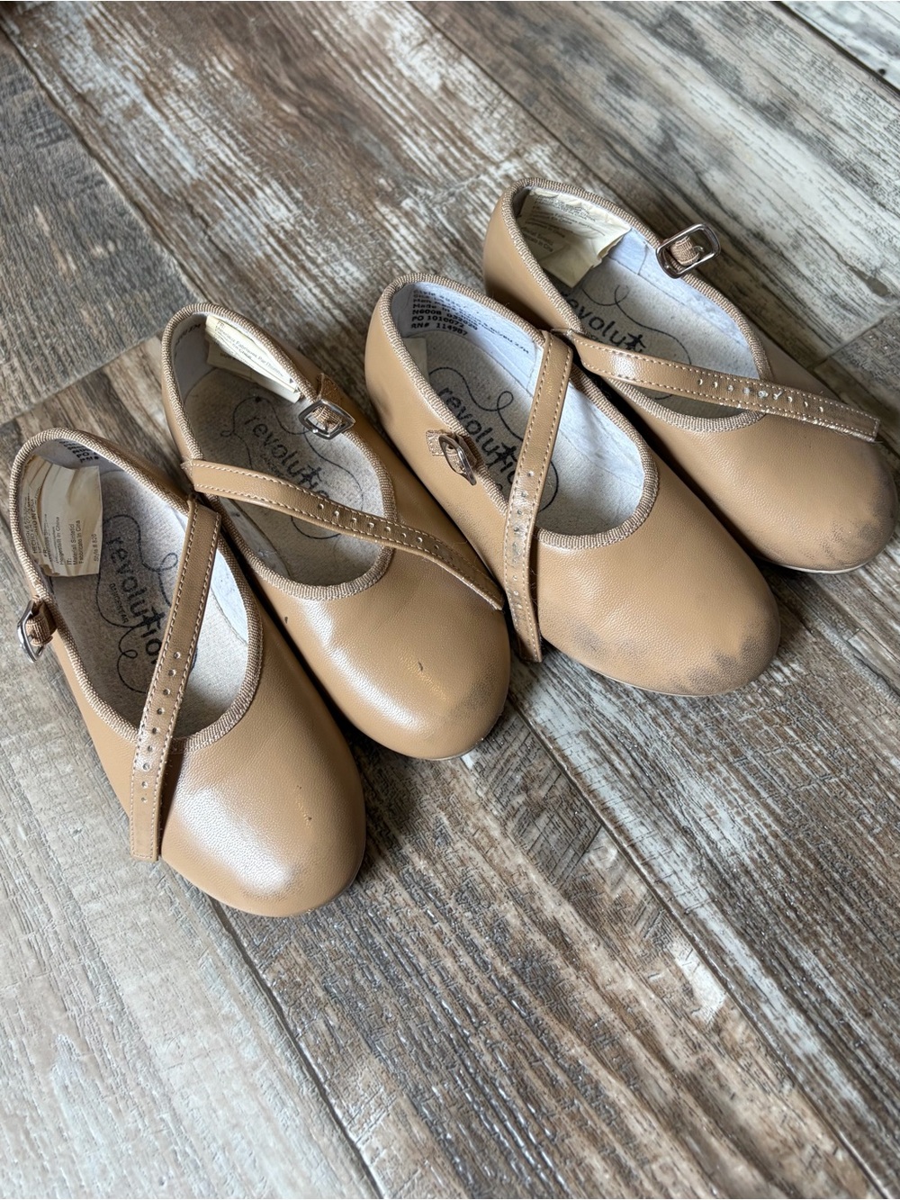 Revolution dance tap shoes size 12